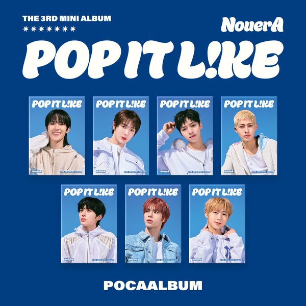 NouerA - 迷你3辑 [POP IT LIKE] (POCA Ver.) (Random Ver.)