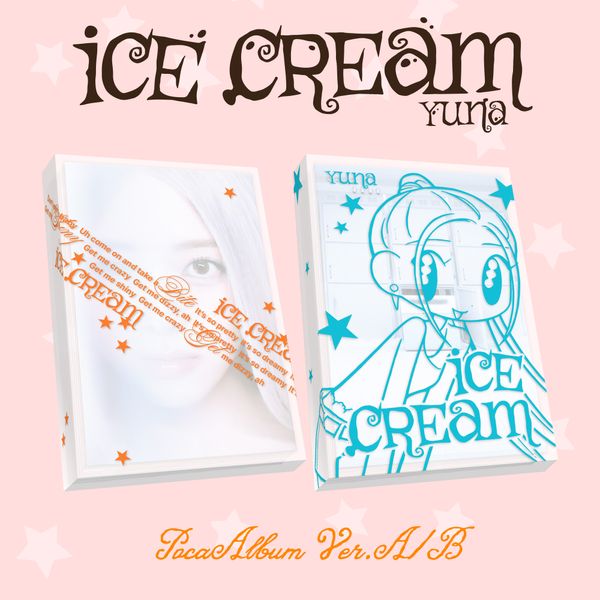 [FANS SHOP Gift] YUNA - [Ice Cream] (POCAALBUM Ver.) (Random Ver.)