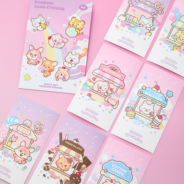 NCT DREAM - 26 SWEET_Random Card Sticker (Pack of 2)