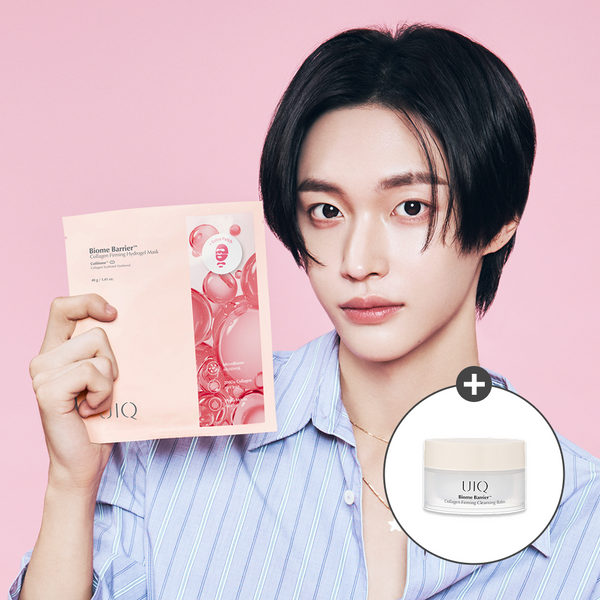 [유이크] 바이옴 베리어 콜라겐 퍼밍 하이드로겔 마스크 5매(40g*5)