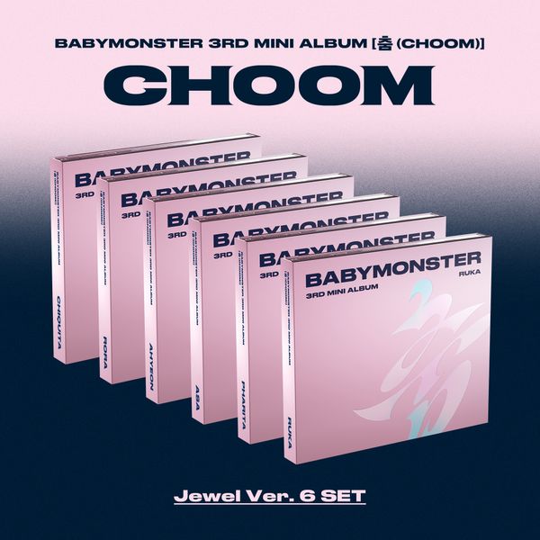 [Ktown4u Special Gift] BABYMONSTER 3rd MINI ALBUM [춤 (CHOOM)] Jewel Ver._SET