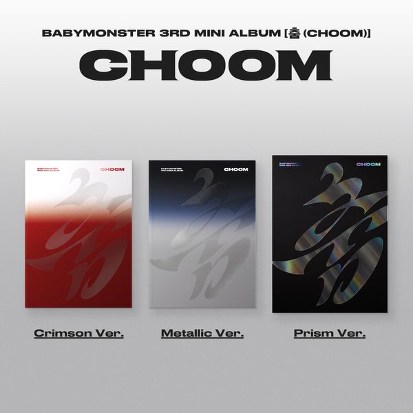 [Ktown4u Special Gift] BABYMONSTER 3rd MINI ALBUM [춤 (CHOOM)] Crimson Ver.
