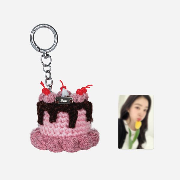 IRENE (Red Velvet) - [2026 SM ARTIST BIRTHDAY] CROCHET MINI CAKE KEYRING