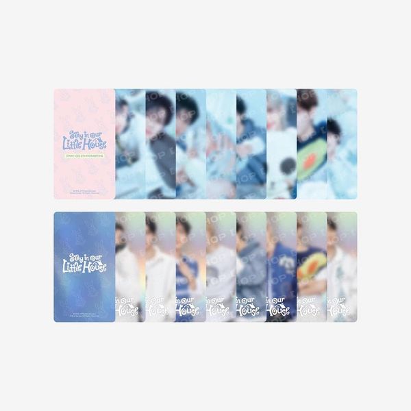 Stray Kids - [6TH FANMEETING [STAY in Our Little House] MD] SPECIAL TRADING CARD (RANDOM 1OUT OF 16)