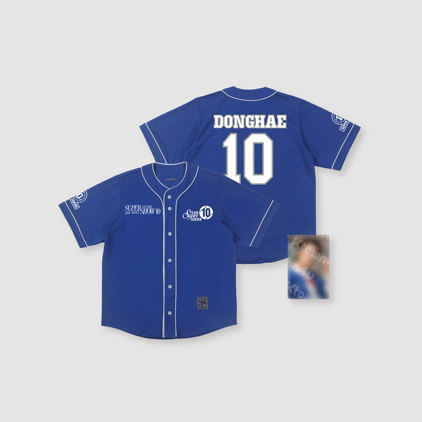 SUPER JUNIOR - [20th Anniversary TOUR [SUPER SHOW 10] SJ-CORE in SEOUL] BASEBALL UNIFORM SET