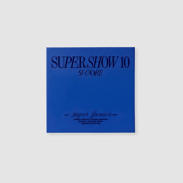 SUPER JUNIOR - [20th Anniversary TOUR [SUPER SHOW 10] SJ-CORE in SEOUL] TICKET BOOK