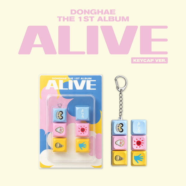[Ktown4u Special Gift] DONGHAE - 1st Album [ALIVE] (KEYCAP Ver.)