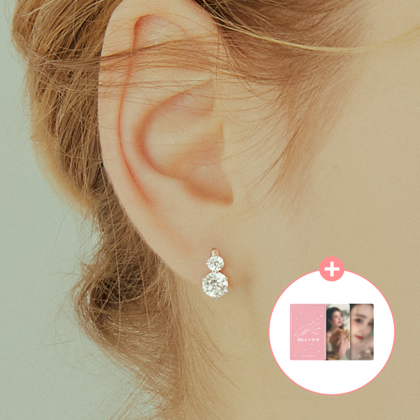 [J.ESTINA] WHITEMOND 耳环