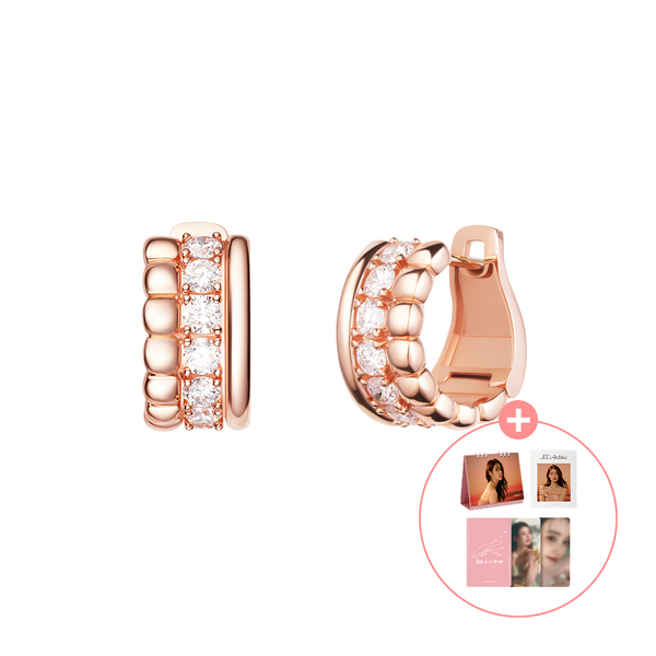 [J.ESTINA] Morve 耳环_玫瑰金