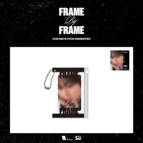 BAE IN HYUK - [2026 FANMEETING [FRAME BY FRAME] MD] PHOTOCARD HOLDER