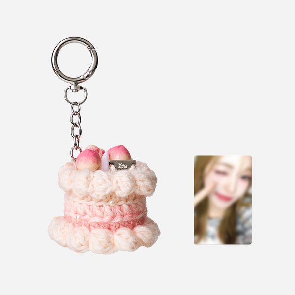 YUHA (Hearts2Hearts) - [2026 SM ARTIST BIRTHDAY] CROCHET MINI CAKE KEYRING