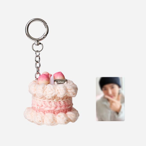 SEHUN (EXO) - [2026 SM ARTIST BIRTHDAY] CROCHET MINI CAKE KEYRING