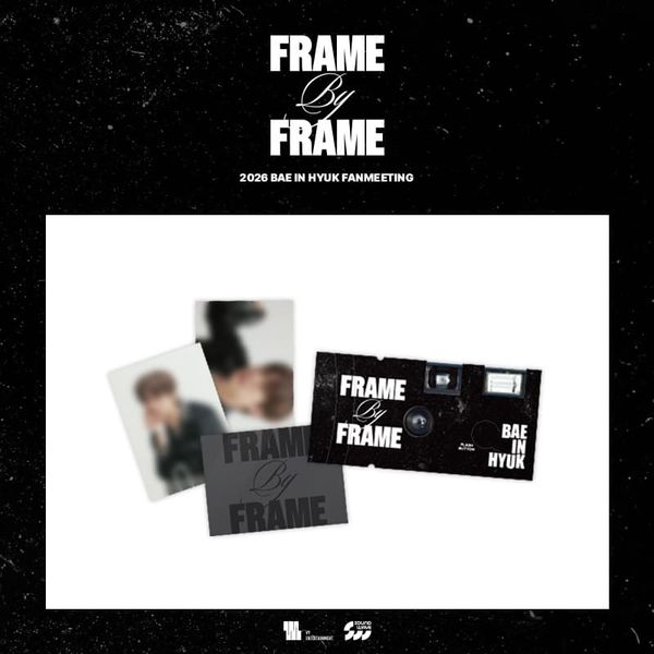 BAE IN HYUK - [2026 FANMEETING [FRAME BY FRAME] MD] FILM CAMERA SET