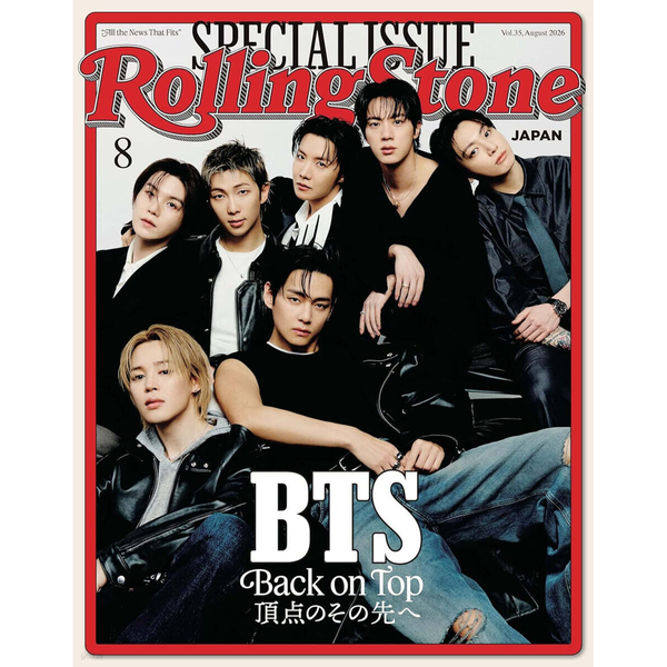 [해외] [26-06-25] Rolling Stone Japan 롤링 스톤 2026.08 (일본잡지) (표지 : 방탄소년단 / 내지 : 방탄소년단)