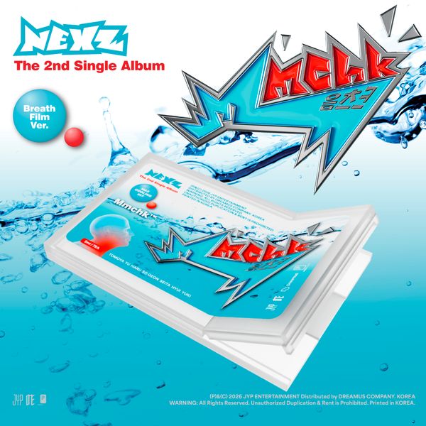 [FANS SHOP Gift] NEXZ - 2nd Single Album [Mmchk] (Breath Film Ver.)