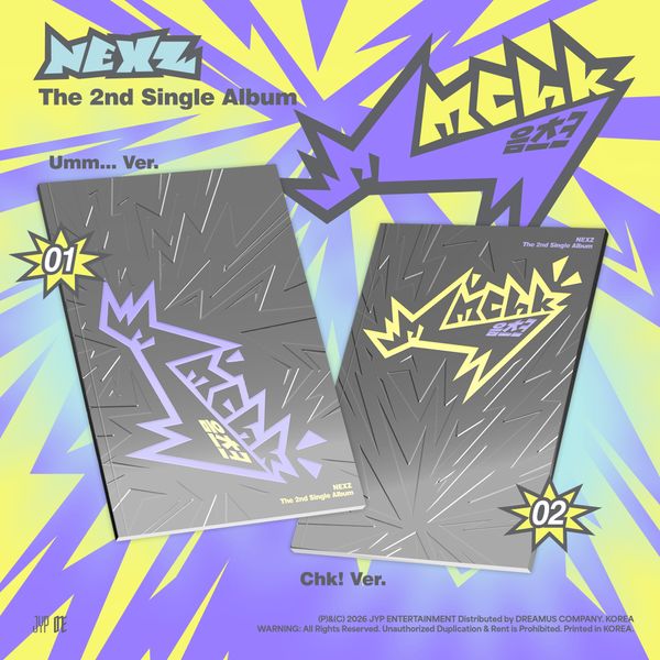 [FANS SHOP Gift] NEXZ - 2nd Single Album [Mmchk] (Random Ver.)