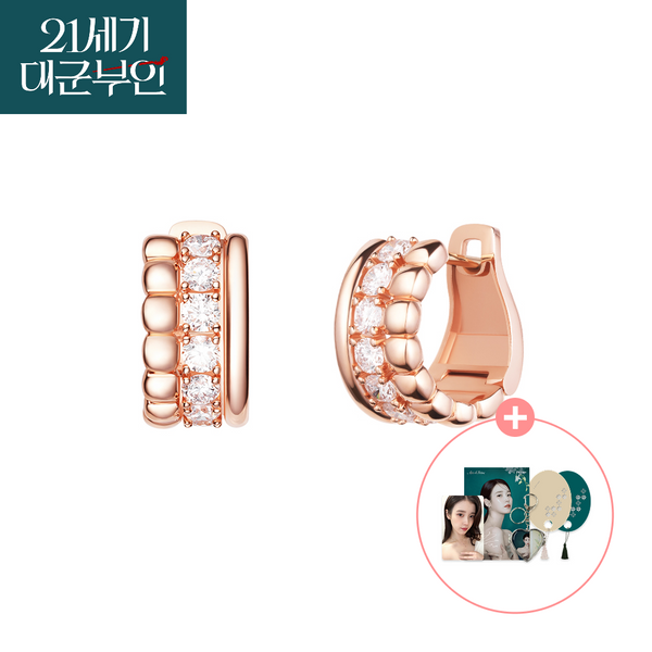 [제이에스티나] [21세기 대군부인] Morve 귀걸이_로즈골드