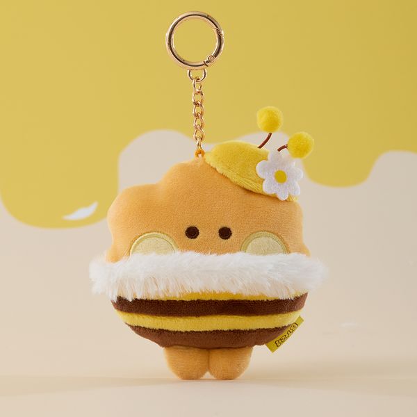 ktown4u.com : BT21 TATA minini MEASURING TAPE PLUSH KEYRING HONEY BEE