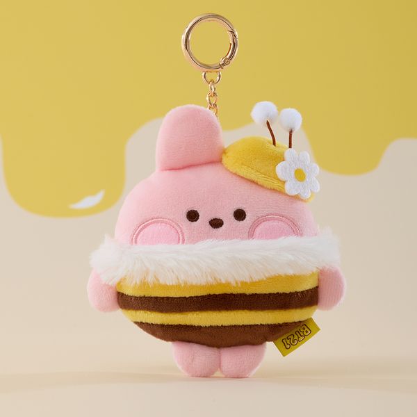 ktown4u.com : BT21 TATA minini MEASURING TAPE PLUSH KEYRING HONEY BEE