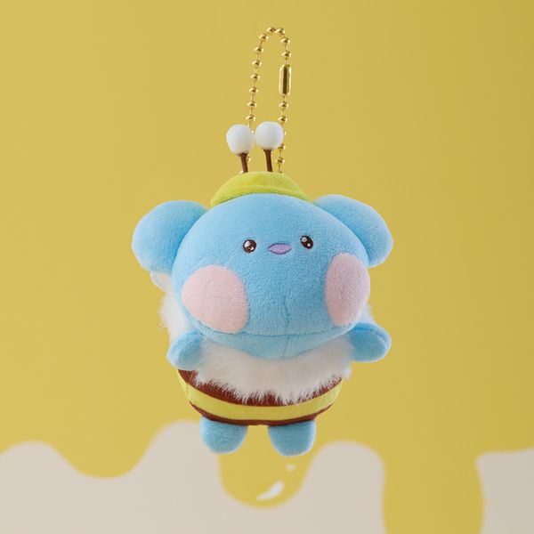 cn.ktown4u.com : BT21 mini minini 蜜蜂系列毛绒钥匙扣（7种）