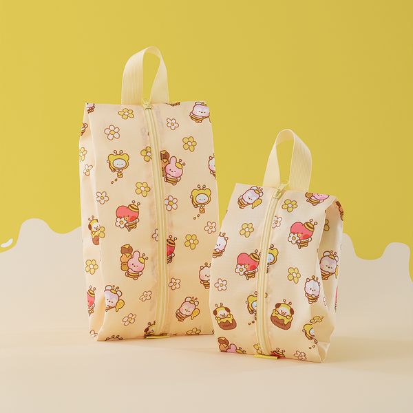 BT21 Minini Honey Bee Multi Pouch Set