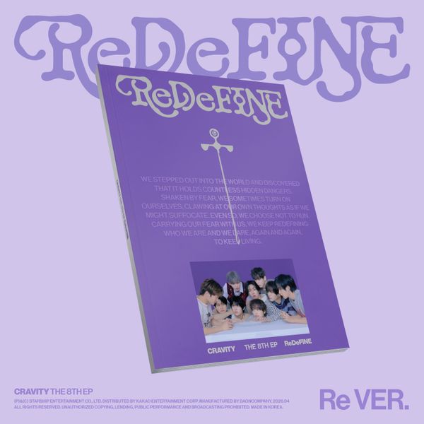 CRAVITY - 8th Mini Album [ReDeFINE] (Re Ver.)