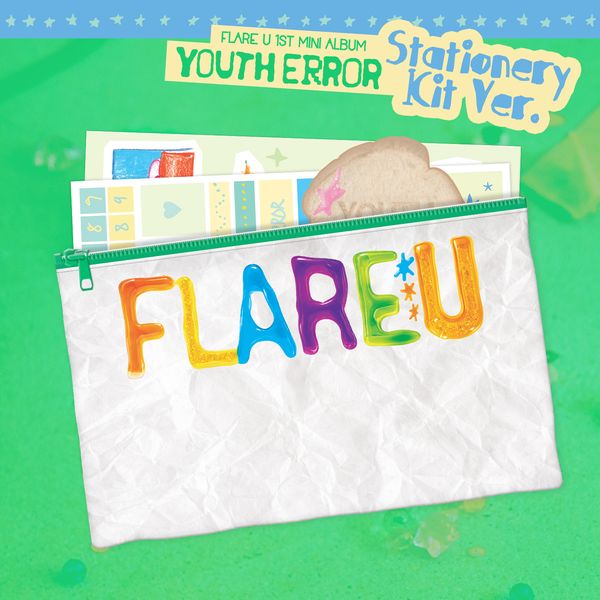FLARE U - 1st Mini Album [YOUTH ERROR] (Stationery Kit Ver.)