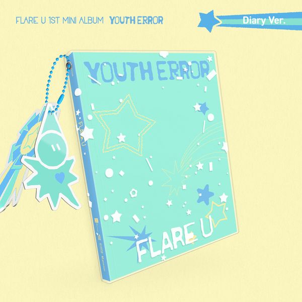 [Ketapo Special Gift] FLARE U - 1st Mini Album [YOUTH ERROR] (Diary Ver.)