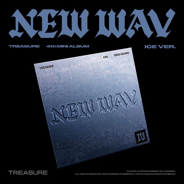 [Ketapo Special Gift] TREASURE 4th MINI ALBUM [NEW WAV] ICE VER.