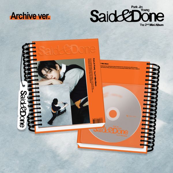 Park Jin Young - 2nd Mini Album [Said & Done] (Archive Ver.)