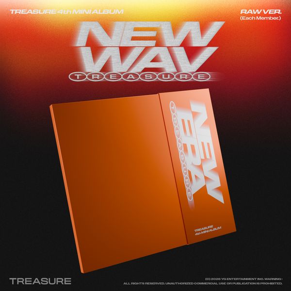 [Ketapo Special Gift] TREASURE 4th MINI ALBUM [NEW WAV] RAW VER. YOSHI