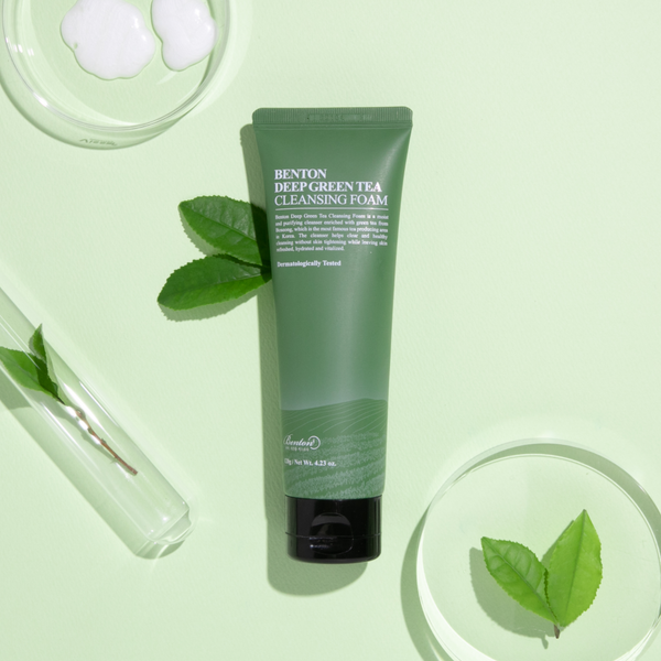 [BENTON] DEEP GREEN TEA CLEANSING FOAM 120g