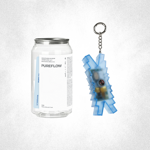Le Serafim (LE SSERAFIM) - 2nd Studio Album ‘PUREFLOW’ pt.1 (Mini Camera Ver.) (Blue Ver.)