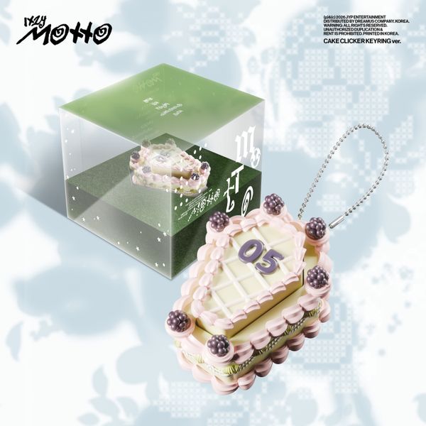 ITZY - [Motto] (CAKE CLICKER KEYRING Ver.) (Random Ver.)