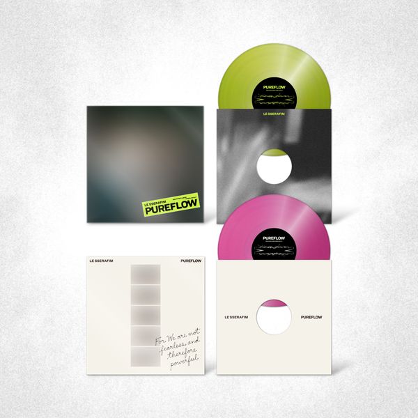 Le Serafim (LE SSERAFIM) - 2nd Studio Album ‘PUREFLOW’ pt.1 (Vinyl Ver.) (Random Ver.)