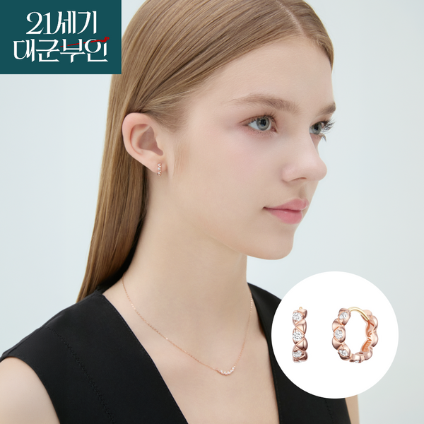 [J.ESTINA] [21世紀の大君夫人] MOSAIQUE 14K ピアス