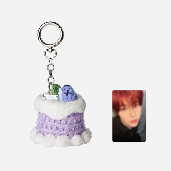 SION (NCT) - [2026 SM ARTIST BIRTHDAY] CROCHET MINI CAKE KEYRING