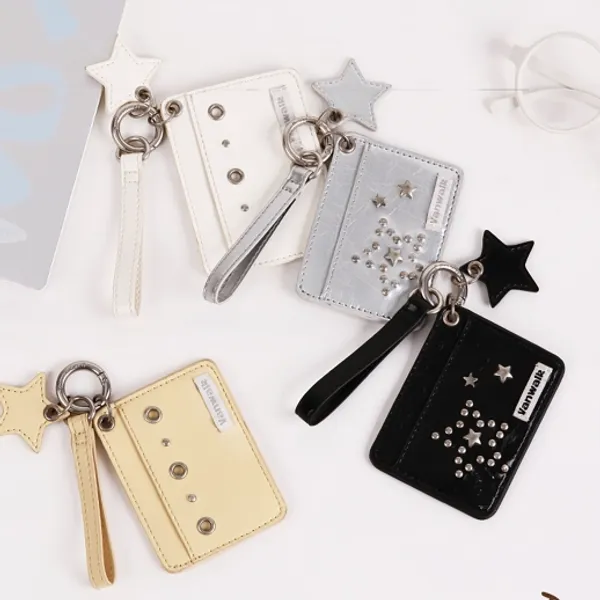 [Vanwork] Square Mini Wallet 4 Types