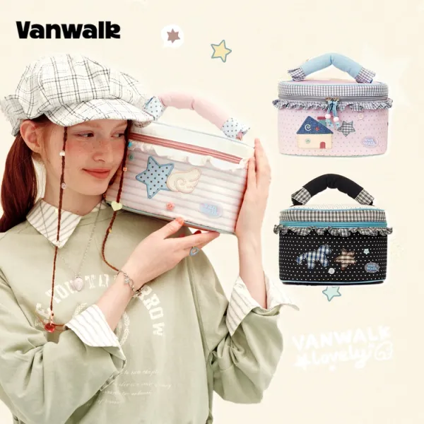 [Vanwork] Dot Dream Cosmetic Pouch 3 Types