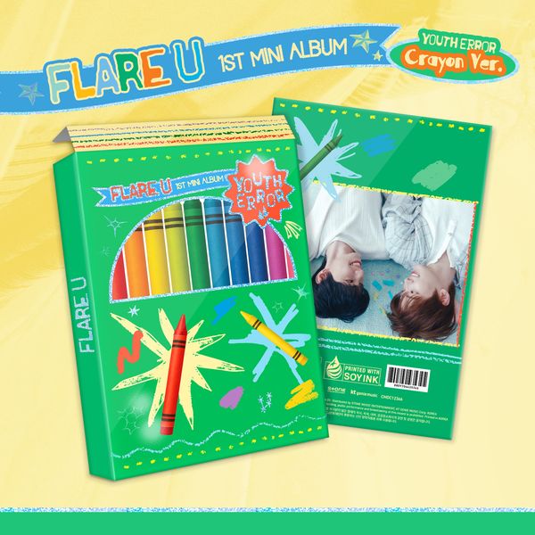 TOZ てぃおじ flare ミニアルバム アルバム jp.ktown4u.com : FLARE U - ミニアルバム1集 [YOUTH ERROR] (Crayon Ver.)