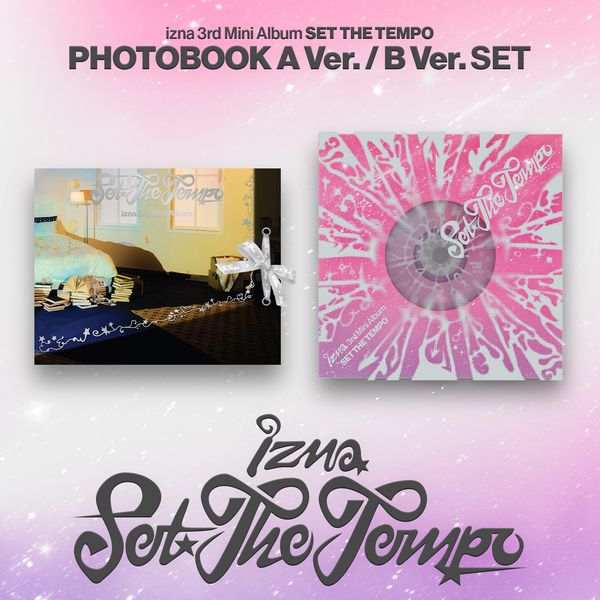 [2CD Set] izna - 3rd Mini Album [SET THE TEMPO] (PHOTOBOOK Ver.)