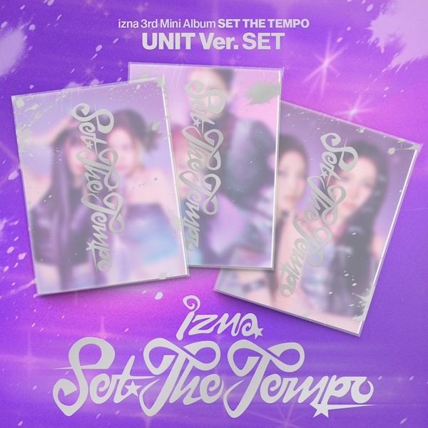 [3CD Set] izna - 3rd Mini Album [SET THE TEMPO] (UNIT Ver.)