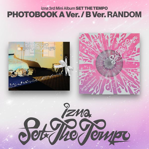 Izna - 3rd Mini Album [SET THE TEMPO] (PHOTOBOOK Ver.) (Random Ver.)