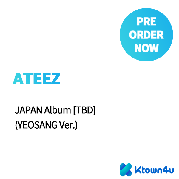 ktown4u.com : ATEEZ - JAPAN Album [TBD] (YEOSANG Ver.)