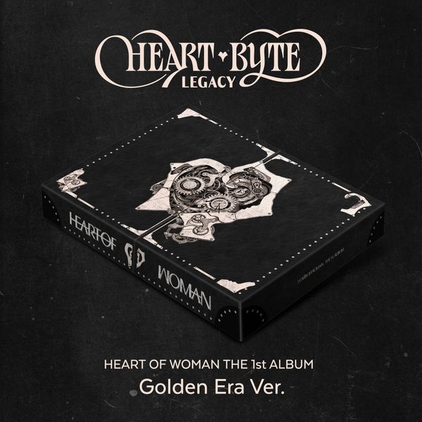 HEART OF WOMAN - 1st Studio Album [Heart Byte : LEGACY] (Golden Era Ver.) (2CD)