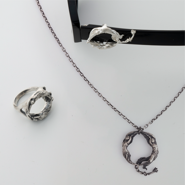 태양 (TAEYANG) - [QUINTESSENCE MD] SILVER RING SET