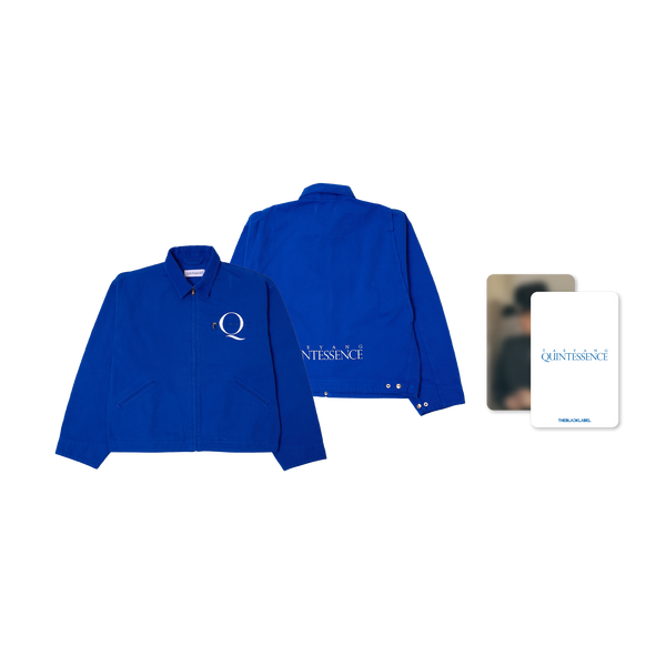Taeyang - [QUINTESSENCE MD] BLUE CANVAS JACKET SET
