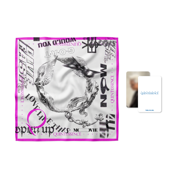 태양 (TAEYANG) - [QUINTESSENCE MD] PINK SCARF SET