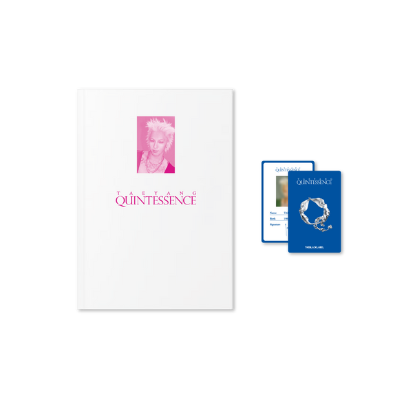 TAEYANG - [QUINTESSENCE MD] PHOTO BOOK SET