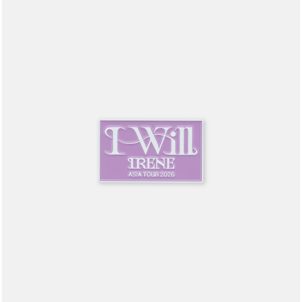 IRENE - [2026 ASIA TOUR [I-WILL] in SEOUL MD] BADGE